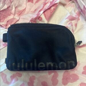 lululemon athletica Black Compact Pouch Wallet
